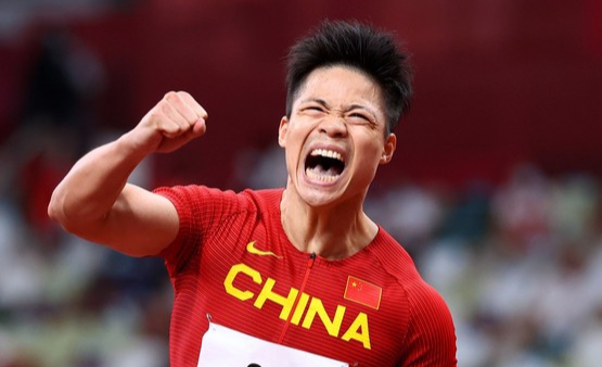 已经创造历史!奥运男子100米决赛,苏炳添9秒98位居第六