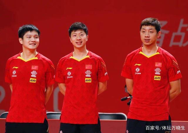 乒乓球团体赛,中国男团3-0埃及晋级8强,国乒三健儿虎虎生威