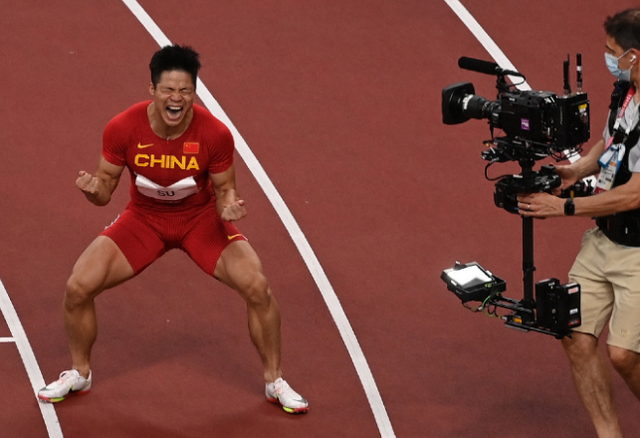 C位!苏炳添百米决赛跑第六道,8名选手他排第1,奥运争金点了