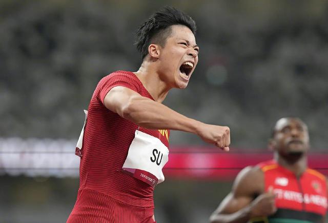 百米亚洲飞人苏炳添,中国百米第一位进入奥运决赛,世界第六!