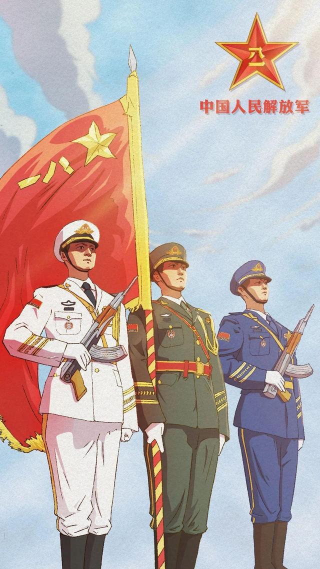 兵哥哥壁纸陪你过八一建军节,赶快收藏吧
