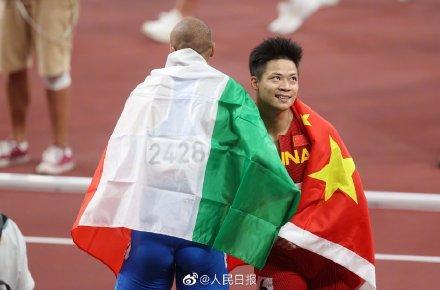 苏炳添说今天是一辈子最好的回忆