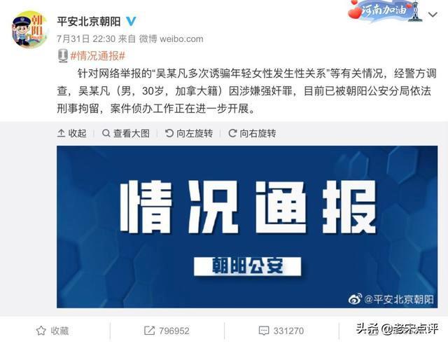 “吴亦凡刑拘”事件涉及的法律问题有哪些?