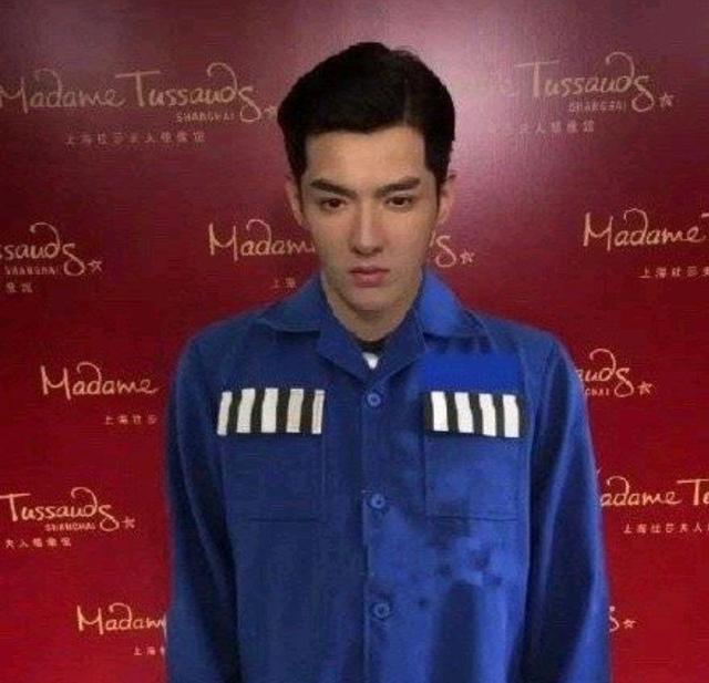 上海杜莎夫人蜡像馆:吴亦凡网传囚服蜡像是假的!