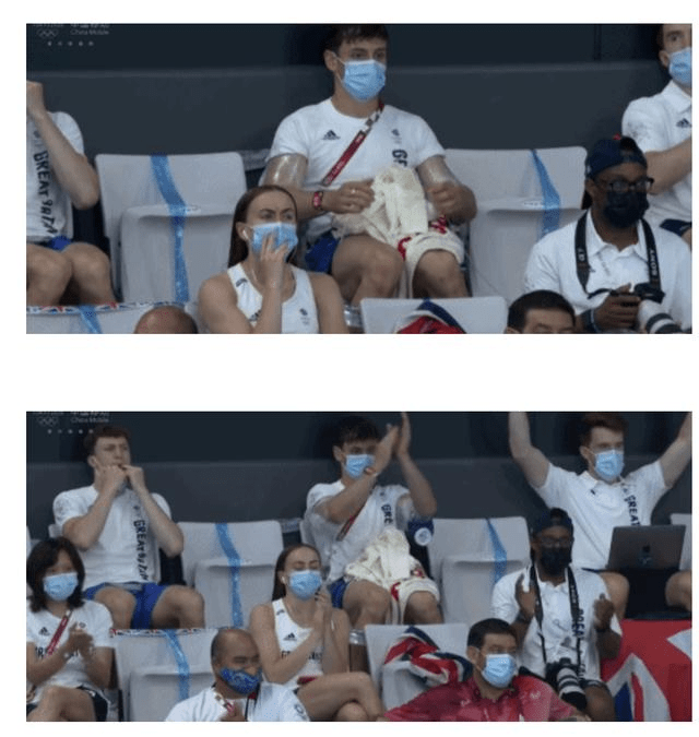 佩服!戴利又带来了新作品,跳水项目里织毛衣最好的男人