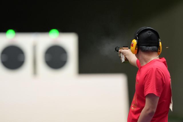 射击——男子25米手枪速射资格赛赛况