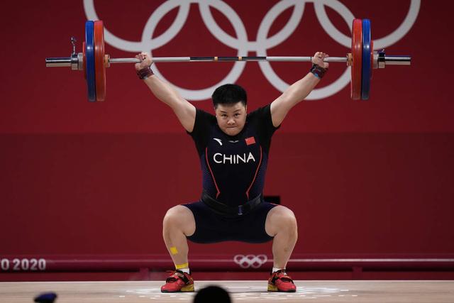 第25金!汪周雨夺得举重女子87公斤级金牌