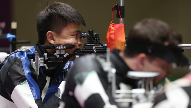 第27金!射击队收官 张常鸿破世界纪录夺三姿金牌