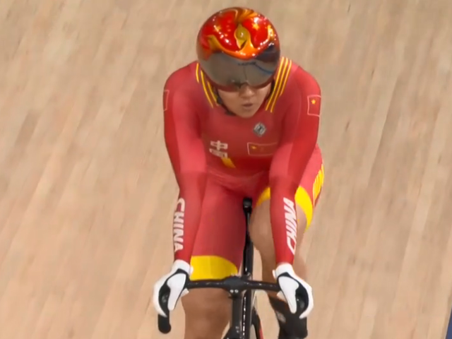 中国第28金!自行车钟天使鲍珊菊夺冠,比赛中曾打破世界纪录