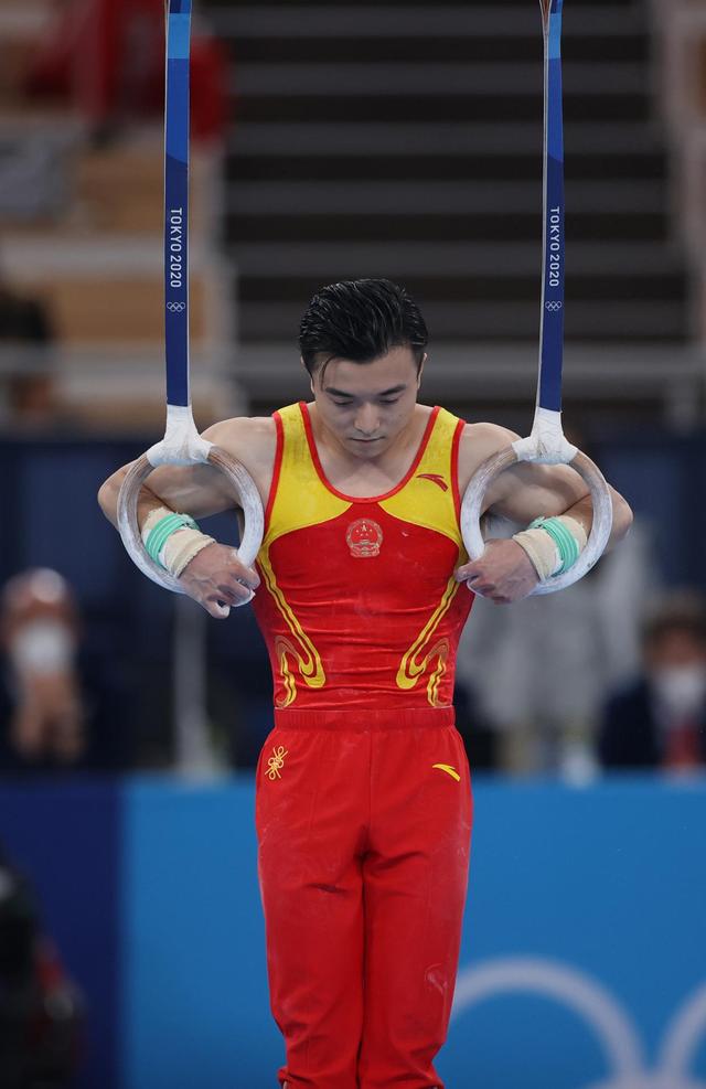 体操——刘洋夺得男子吊环冠军