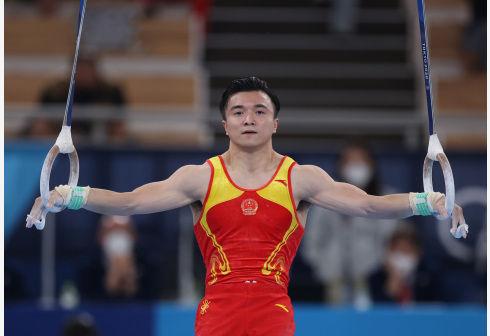 第26 金!刘洋夺得体操男子吊环金牌 尤浩夺得银牌