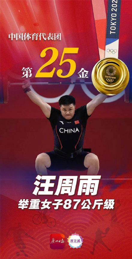 中国队15分钟连夺3金!中国队金牌数已超里约奥运