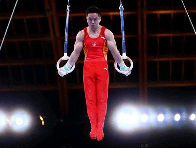 8月2日,东京奥运会体操男子吊环决赛,中国选手刘洋夺冠