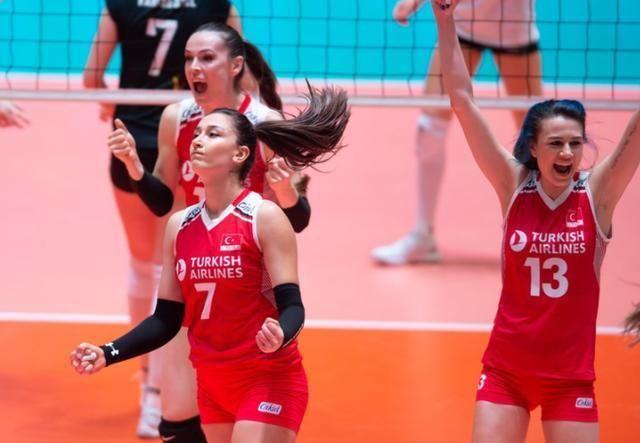 中国女排晋级无望,土耳其女排3:0战胜阿根廷女排