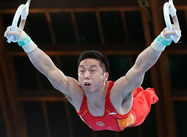 体操——尤浩男子吊环摘银