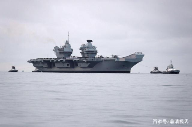 中国军舰一路随行,英国航母乖乖离开南海,下次敢来就不会再客气