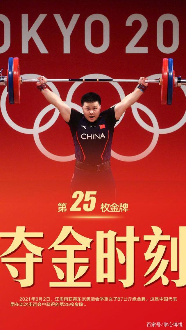 中国队一日狂揽5金