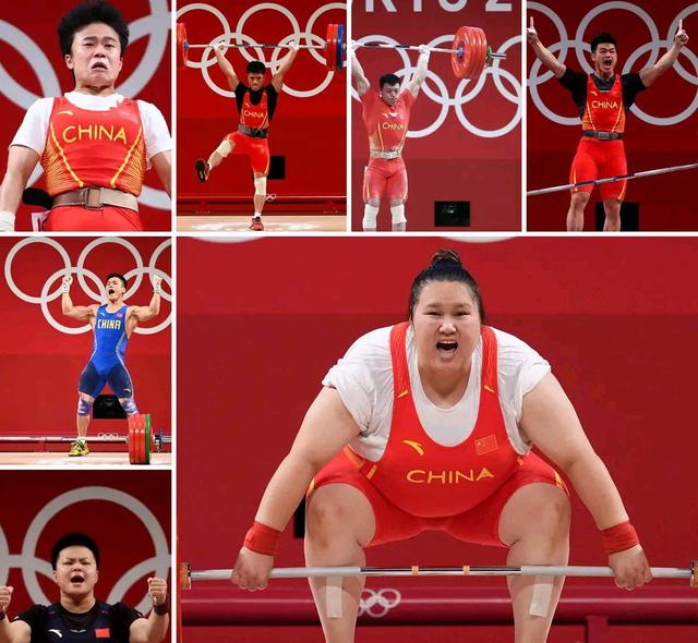 中国举重队7金1银收官,不止征服了东京,也征服了日本裁判!