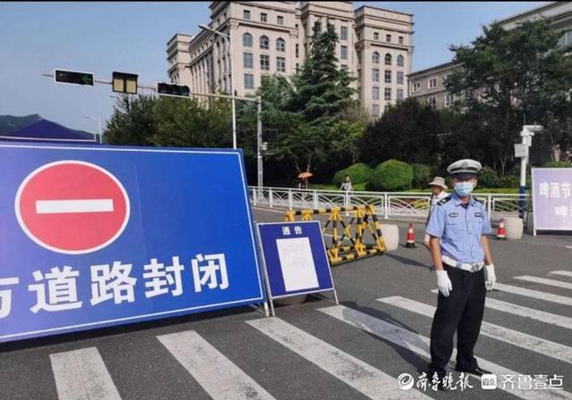 五百余名民警执勤,首次投放警犬!让崂山会场游客逛城无忧