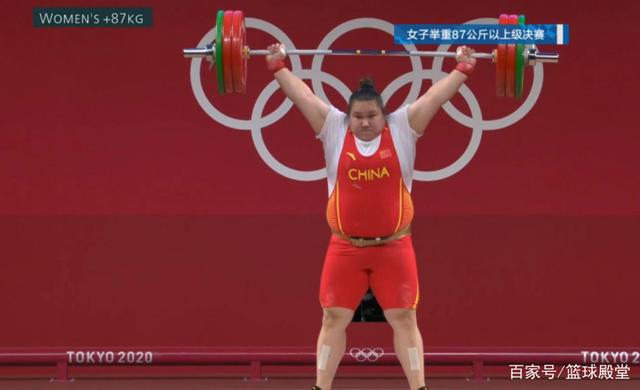 第29金!李雯雯夺87公斤以上金牌,全程无对手,赛后比心太可爱