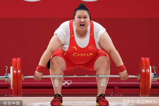 举重女子87公斤以上级 李雯雯破3项奥运纪录摘金