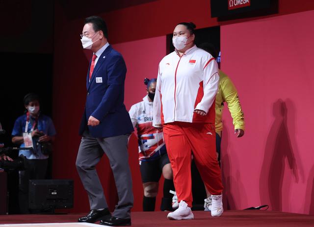 举重——李雯雯出战女子87公斤以上级比赛