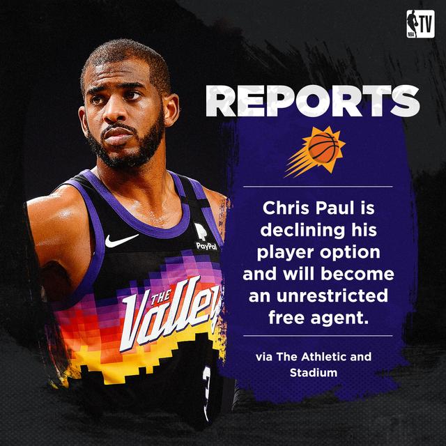 4年1.2亿刀!保罗和太阳达成提前续约,36岁老将志在冲击总冠军!