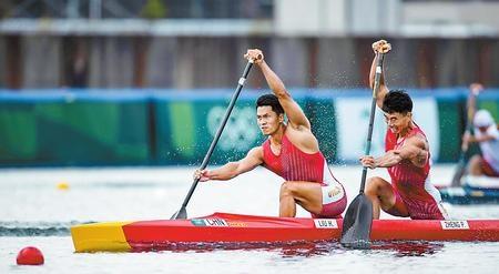 玉溪籍选手刘浩晋级奥运会男子1000米双人划艇半决赛