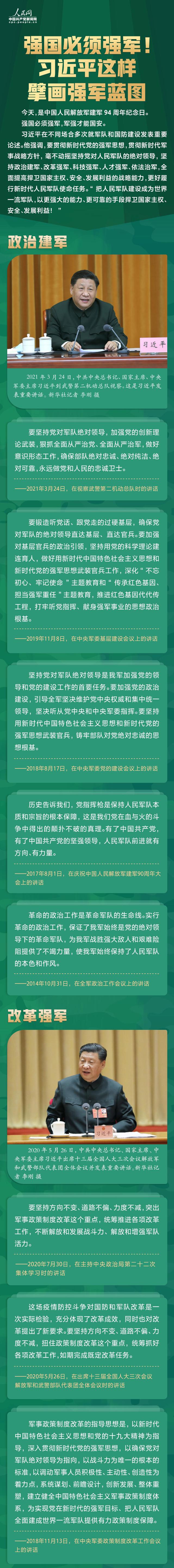 强国必须强军!习近平这样擘画强军蓝图