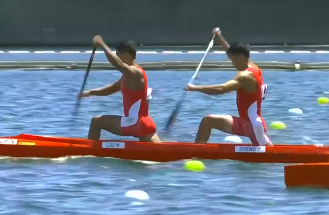 仅差0.203秒!中国组合遗憾摘银,古巴全程落后,最后逆转夺金