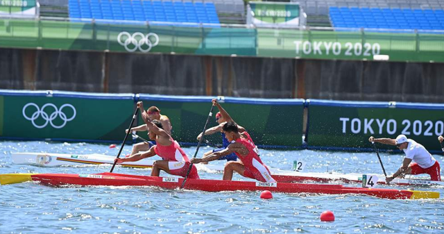 皮划艇多项半决赛 刘浩郑鹏飞奥运最佳成绩进决赛