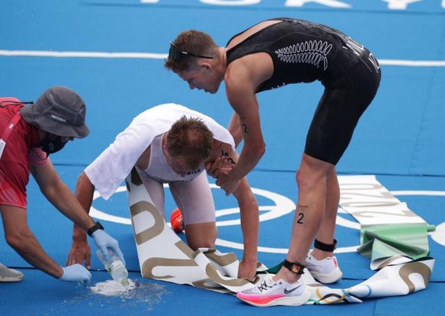 东京铁人三项在“粪水”中游泳?选手集体呕吐!韩媒彻底怒了