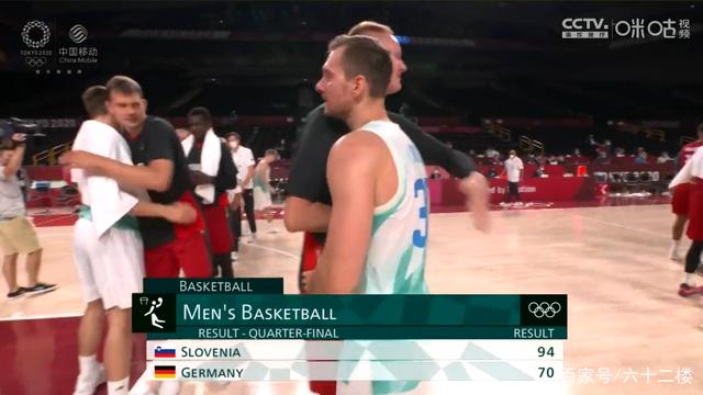 斯洛文尼亚大胜德国挺进四强 德拉季奇发挥神勇 东契奇砍下准三双