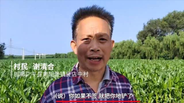 误操作?农民“12亩青苗”被铲毁:用破坏达到“签合同”目的!