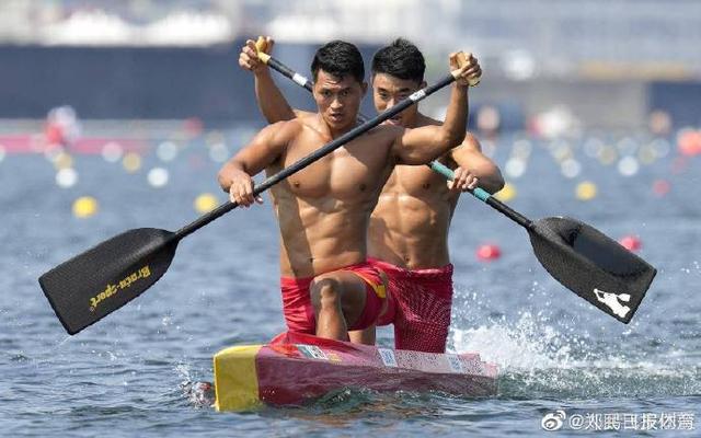 刷新奥运最佳成绩!刘浩/郑鹏飞晋级男子1000米双人划艇决赛