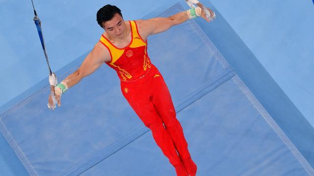 男子吊环刘洋尤浩摘金夺银,这一刻,中国体操人等了9年