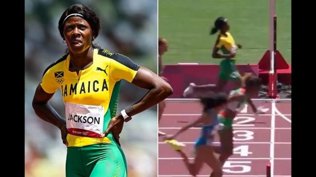 离谱!牙买加女飞人谢瑞卡200米预赛故意放慢冲刺最终出局