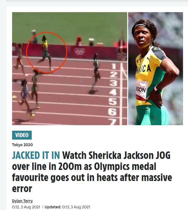 奥运会上奇葩的一幕!短跑大热门疑似减速冲刺,连预选赛都未通过