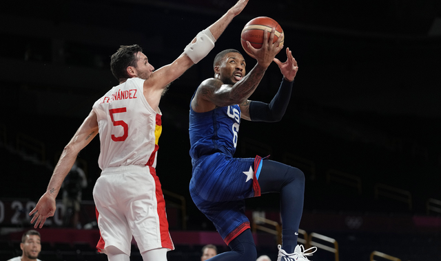 美国男篮晋级4强!杜兰特29分,卢比奥38分难救主,再见了大加