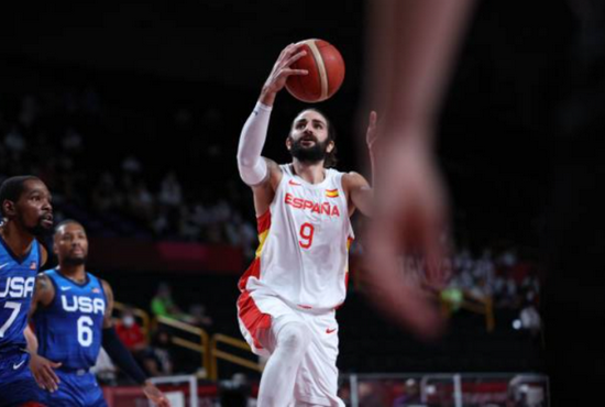 美国男篮战胜西班牙男篮晋级四强,我看好他们能夺冠!