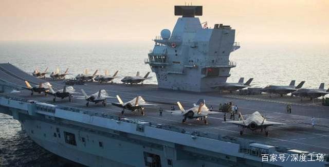 英国航母为何急撤数百公里,只有8架战机可用:再不走就来不及了