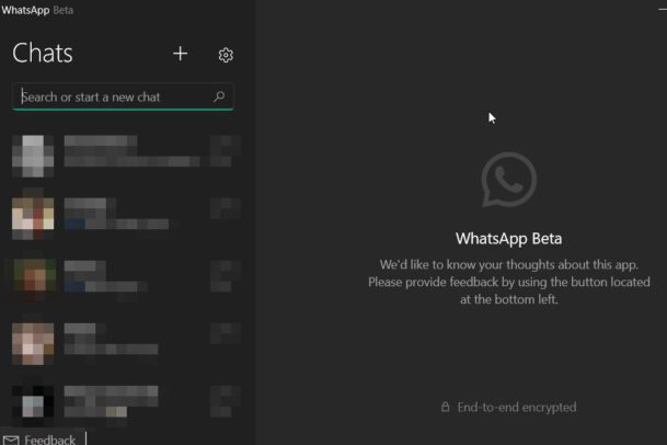 WhatsApp Win11/10 UWP 测试版新增工具曝光：语音和视频通话