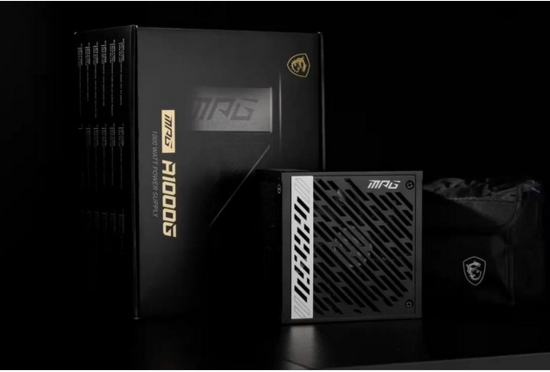 微星MPGA1000G电源上市 采用主动PFC符合80PLUS金牌转换效率