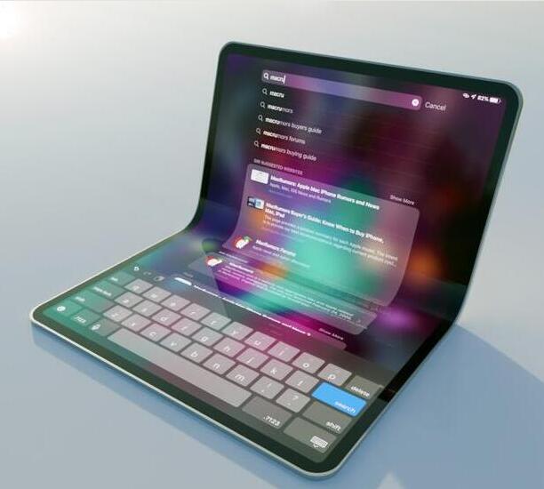 Macbook/iPad混合体 苹果神秘20英寸折叠屏设备 预计2026年上市