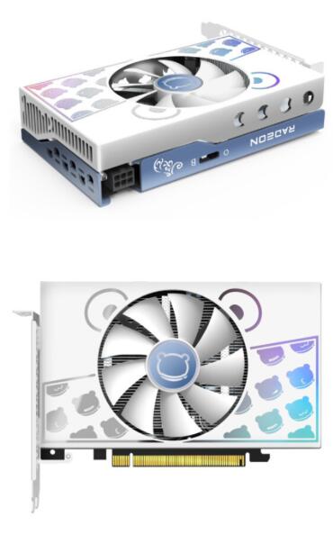 盈通推出 AMD RX6500XT-4GD6 萌宠显卡 预售 1799 元
