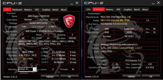 AMD 5800X3D超频被破解 频率冲上4.9GHz 起售价3099元