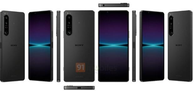 索尼Xperia 1 IV官方渲染图曝光：底部边框依然还在