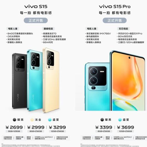 两代“神U”同堂 电影人像 vivo S15系列全网热销