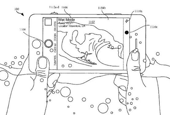iPhone新专利曝光：水下打字晒晒水了！