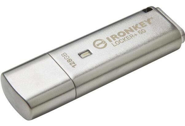 金士顿推IronKey Locker+ 50加密U盘 最高提供128 GB容量